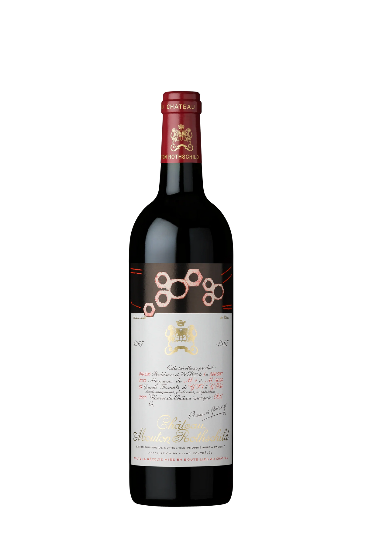 1967 | Chateau Mouton Rothschild | Pauillac at CaskCartel.com