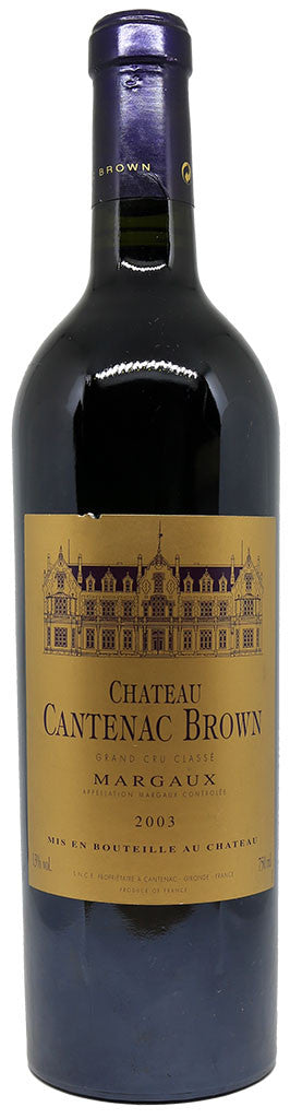 2003 | Chateau Cantenac Brown | Margaux at CaskCartel.com
