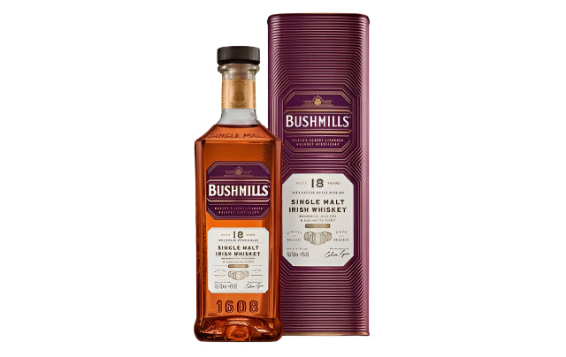 Bushmills | 18 Year Old | Single Malt Irish Whiskey | 700ML at CaskCartel.com