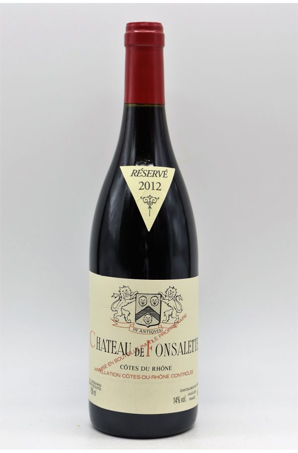 2012 | Chateau de Fonsalette | Cotes du Rhone Rouge at CaskCartel.com