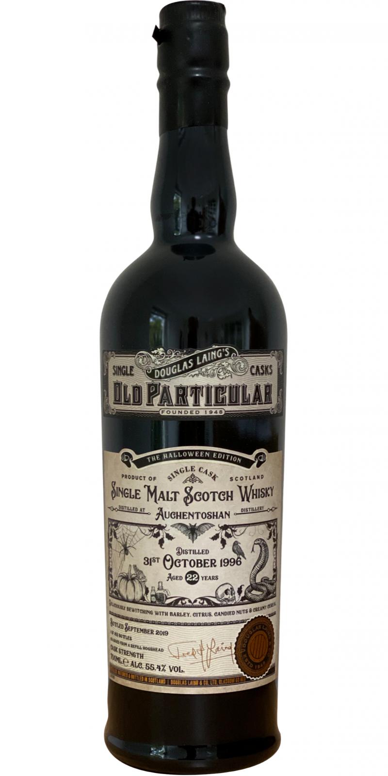Auchentoshan | 1996 22 Year Old Particular | Single Malt Scotch Whiskey | 2019 Halloween Edition at CaskCartel.com