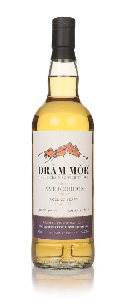 Invergordon 27 Year Old 1997 Cask #300709 Dram Mor Single Grain Scotch Whisky | 700ML at CaskCartel.com