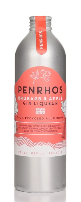 Penrhos Rhubarb & Apple Gin Liqueur | 500ML at CaskCartel.com