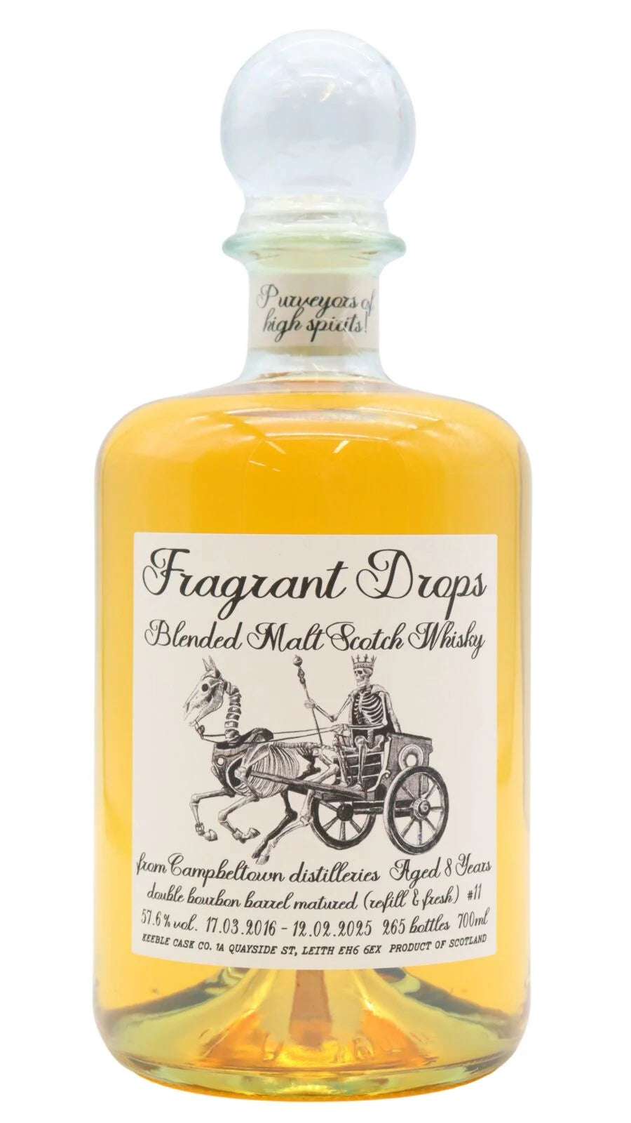 Fragrant Drops 8 Year Old 2016 Vintage Campbeltown Blended Malt Scotch Whisky | 700ML at CaskCartel.com