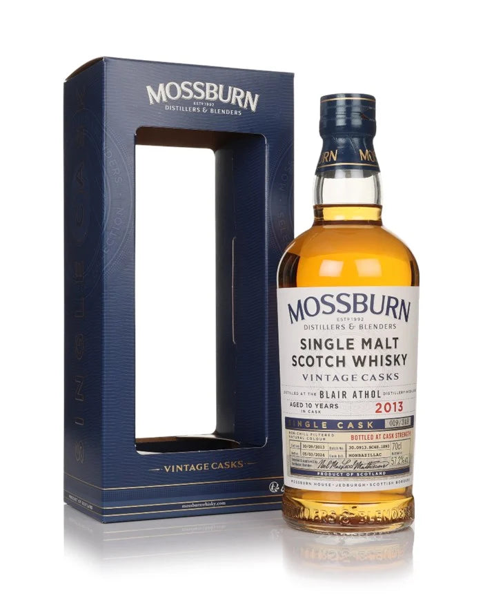 Blair Athol 10 Year Old 2013 Cask #019/349 Vintage Casks (Mossburn) Single Malt Scotch Whisky | 700ML at CaskCartel.com