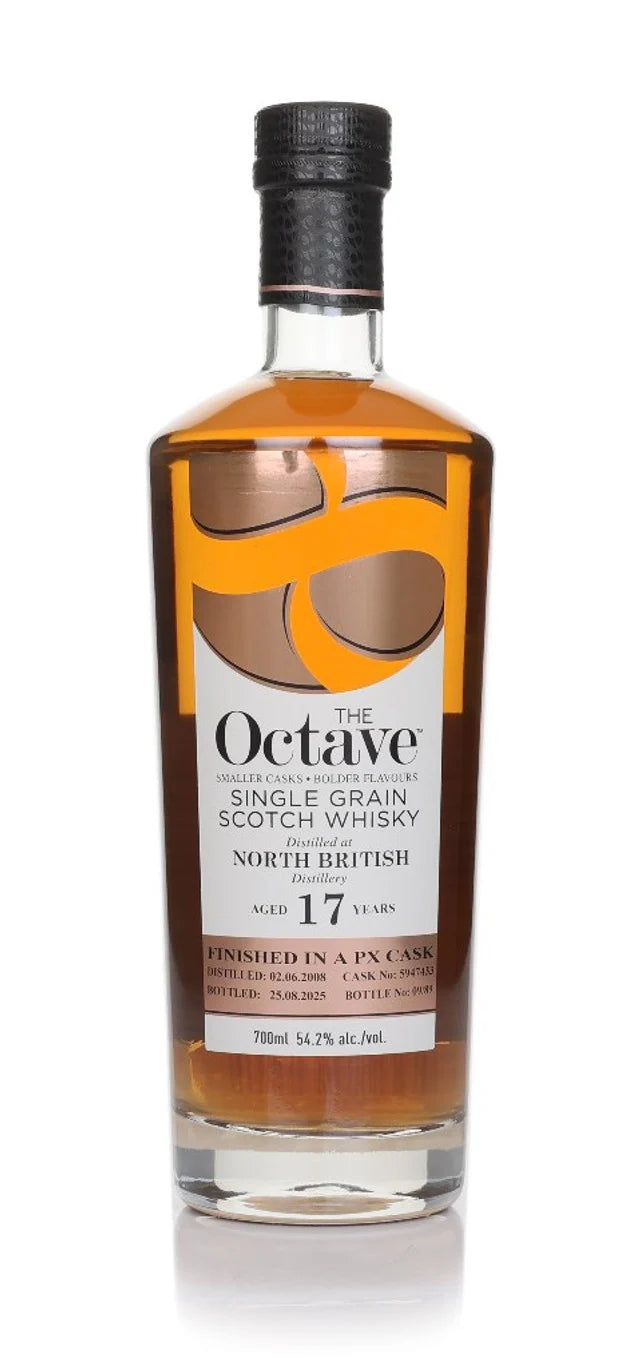 North British 17 Year Old 2008 - The Octave (Duncan Taylor) Single Grain Scotch Whisky | 700ML at CaskCartel.com