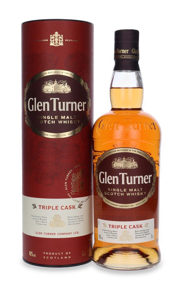 Glen Turner Triple Cask Single Malt Scotch Whisky | 700ML at CaskCartel.com