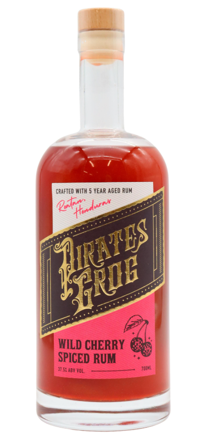 Pirate's Grog Wild Cherry Spiced Rum | 700ML at CaskCartel.com