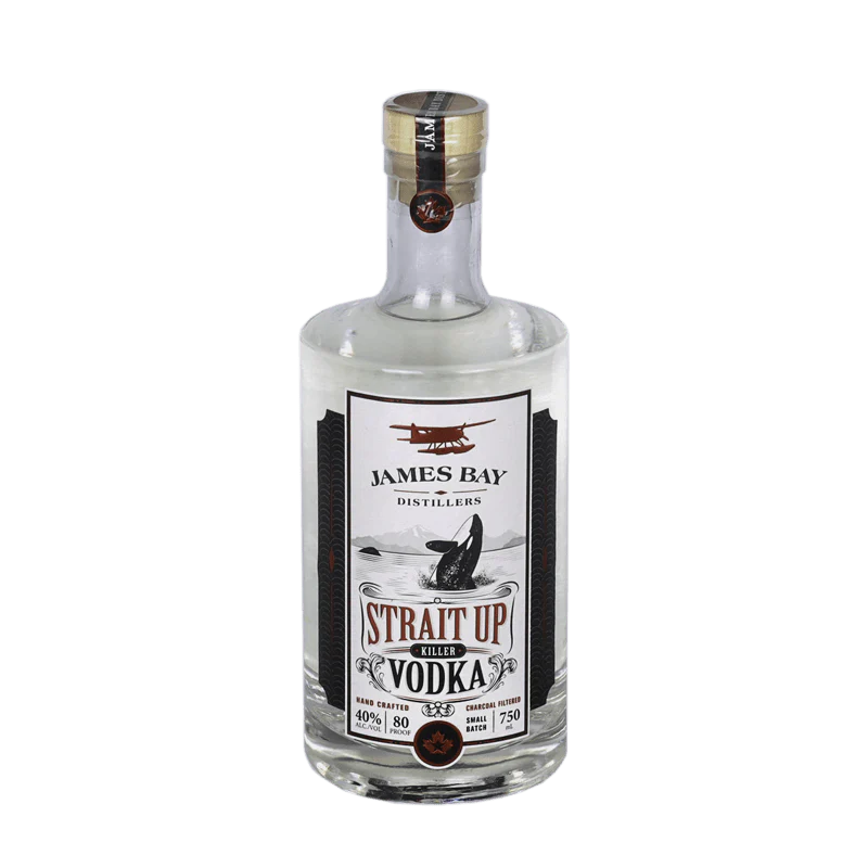 James Bay Distillers Strait Up Killer Vodka at CaskCartel.com
