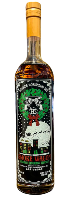 Smoke Wagon Christmas 2023 Limited Edition Straight Bourbon Whisky at CaskCartel.com