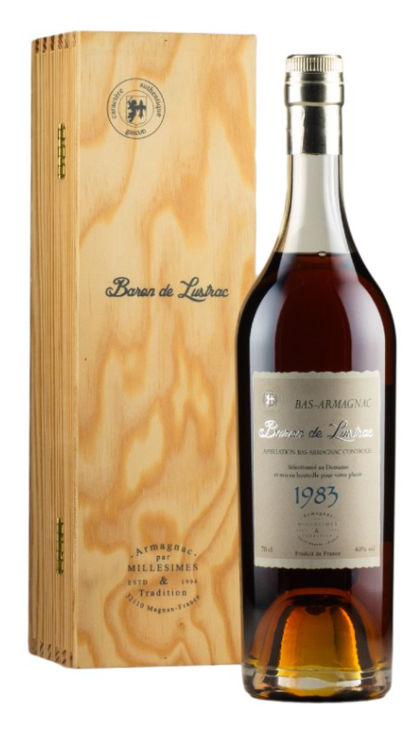 Baron de Lustrac Vintage 1983 Armagnac | 700ML at CaskCartel.com