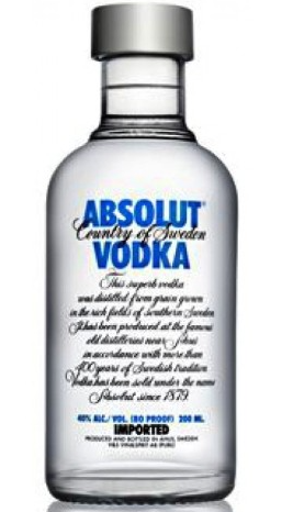 Absolut 80 Vodka | 200ML at CaskCartel.com