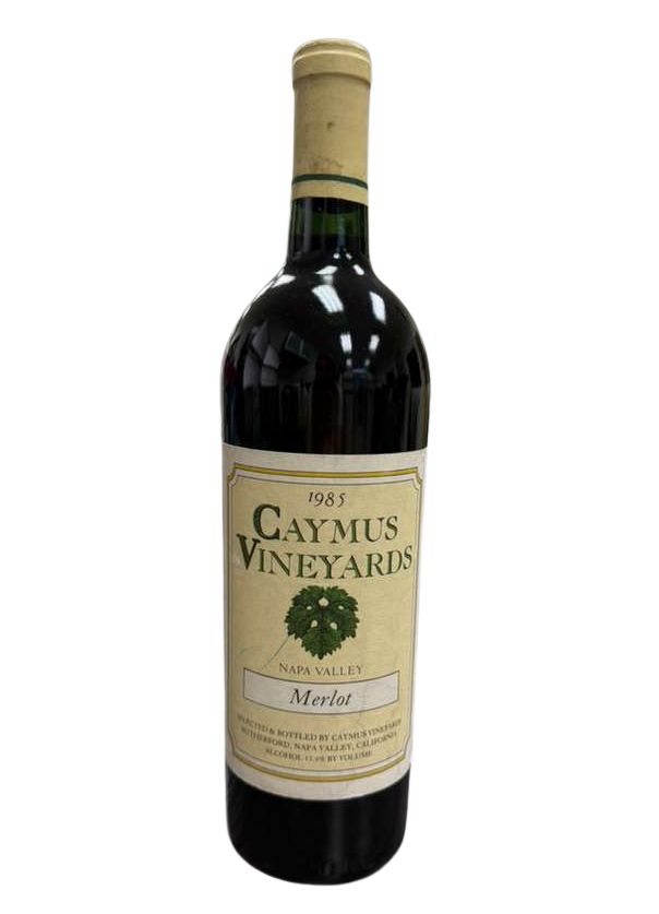 1985 | Caymus Vineyards | Merlot at CaskCartel.com