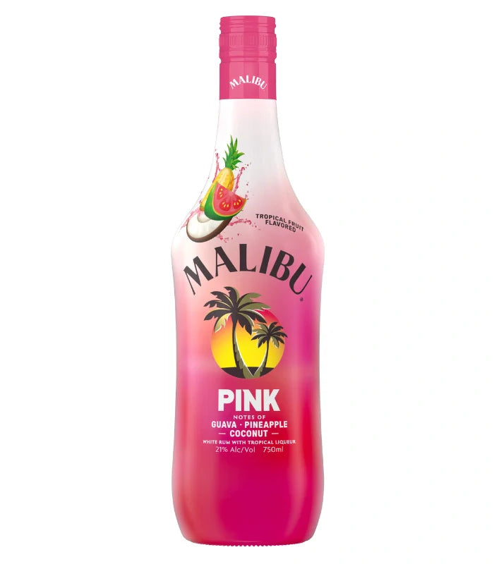 Malibu Pink Rum at CaskCartel.com