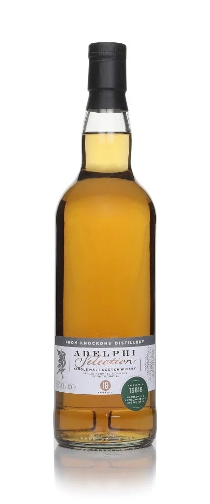 Knockdhu 18 Year Old 2007 Cask #13818 - (Adelphi) Single Malt Scotch Whisky | 700ML at CaskCartel.com