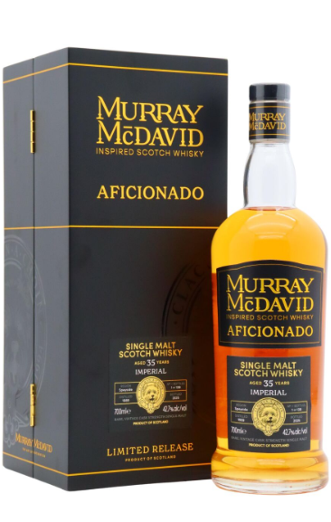 Imperial (silent) Murray McDavid Aficionado Single Bourbon Cask #182 35 Year Old · 1989 Vintage Single Malt Scotch Whisky | 700ML at CaskCartel.com