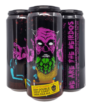 Beer Zombies Brewing Co. We Are The Weirdos West Coast DIPA Beer | (4)*475ML at CaskCartel.com