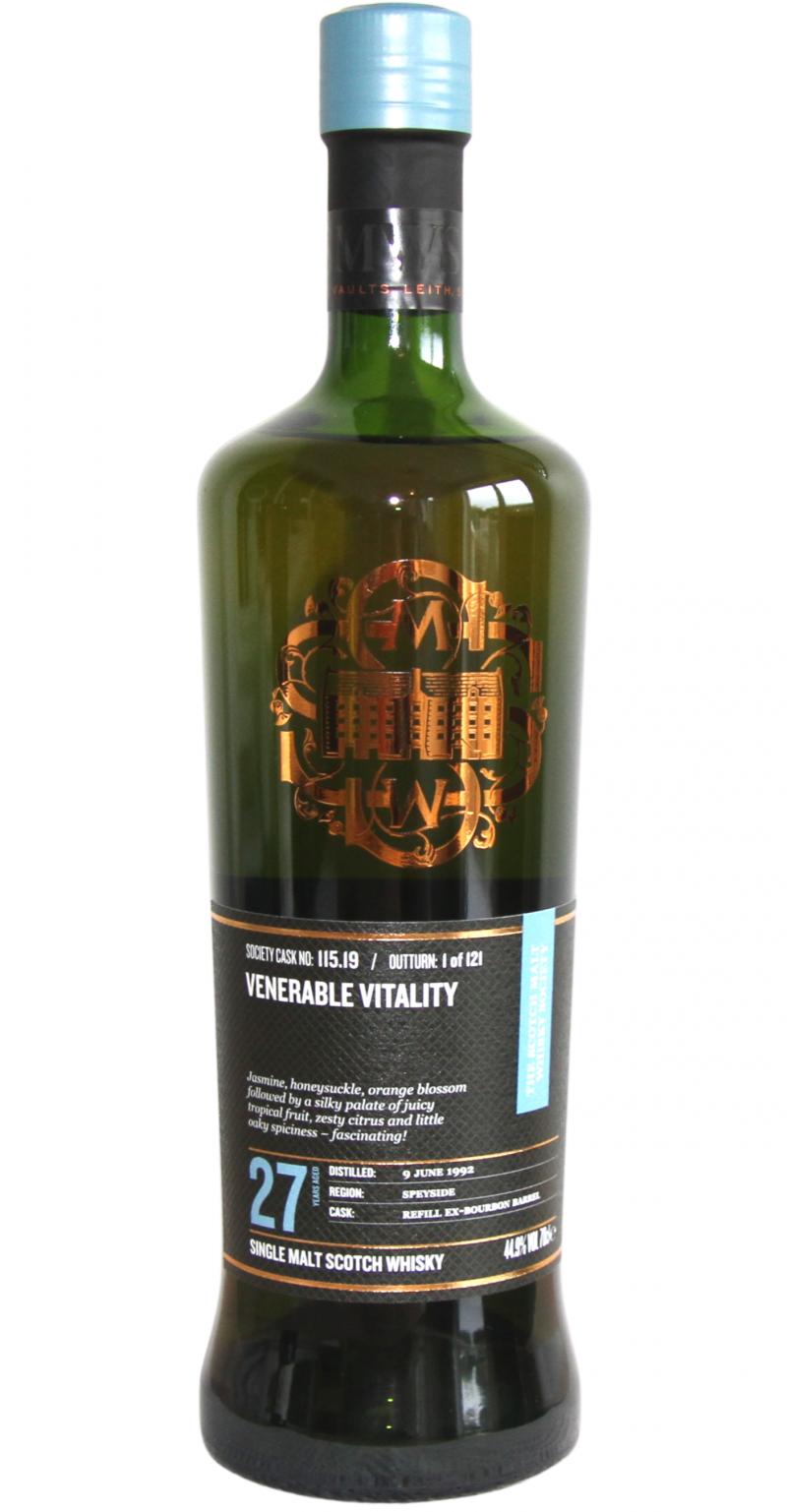 anCnoc 1992 SMWS 115.19 Venerable Vitality Single Malt Scotch Whisky | 700ML at CaskCartel.com