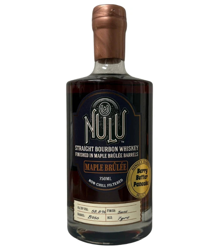 Nulu Single Barrel Maple Brulee 'Berry Butter Pancake' Straight Bourbon Whiskey at CaskCartel.com