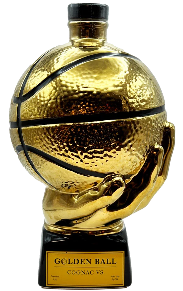 Golden Ball Cognac Vs Ceramic Bottle | 1L at CaskCartel.com