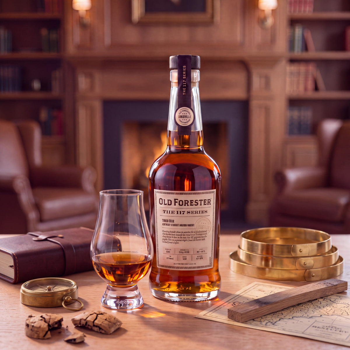 Old Forester | The 117 Series: Triple Char | Kentucky Straight Bourbon Whiskey | 2026 Release | 375ML at CaskCartel.com 2