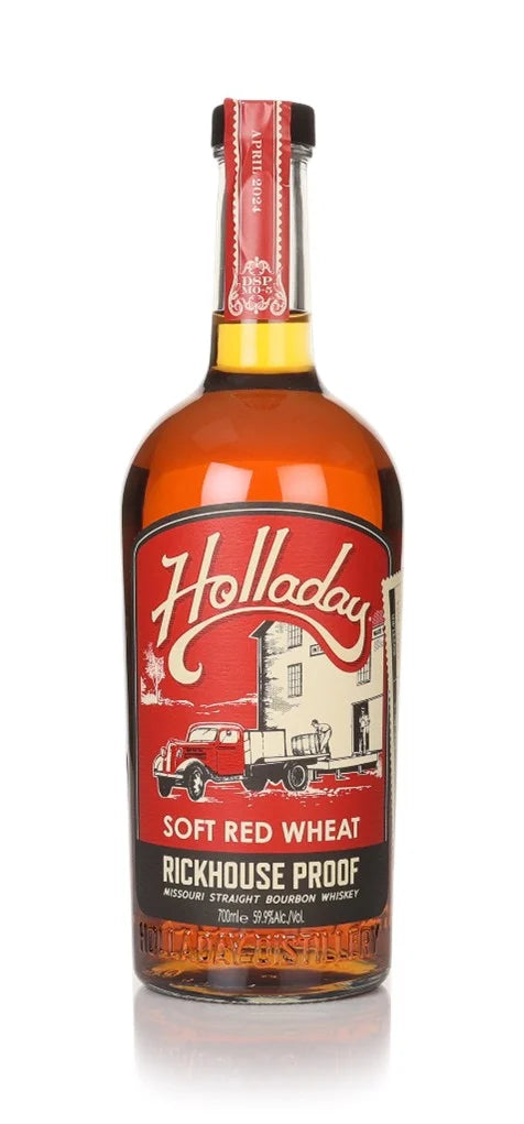 Ben Holladay Soft Red Wheat Bourbon Rickhouse Proof Whiskey | 700ML at CaskCartel.com