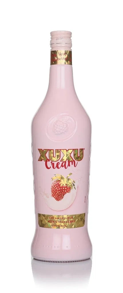 XuXu Strawberry Cream Liqueur | 700ML at CaskCartel.com