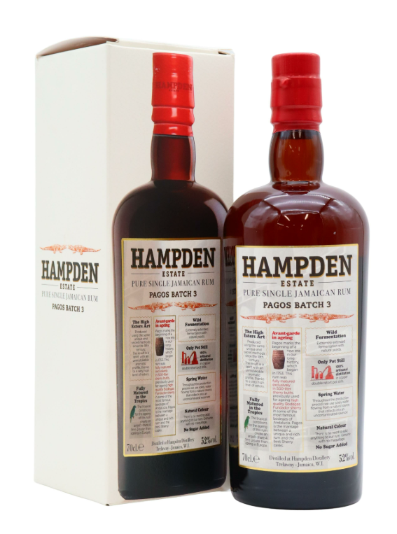 Hampden Estate Pagos Batch 3 Pure Single Jamaican Rum | 700ML at CaskCartel.com