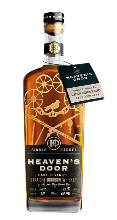 San Diego Barrel Boys Heaven's Door Cask Strength Bourbon Whiskey at CaskCartel.com