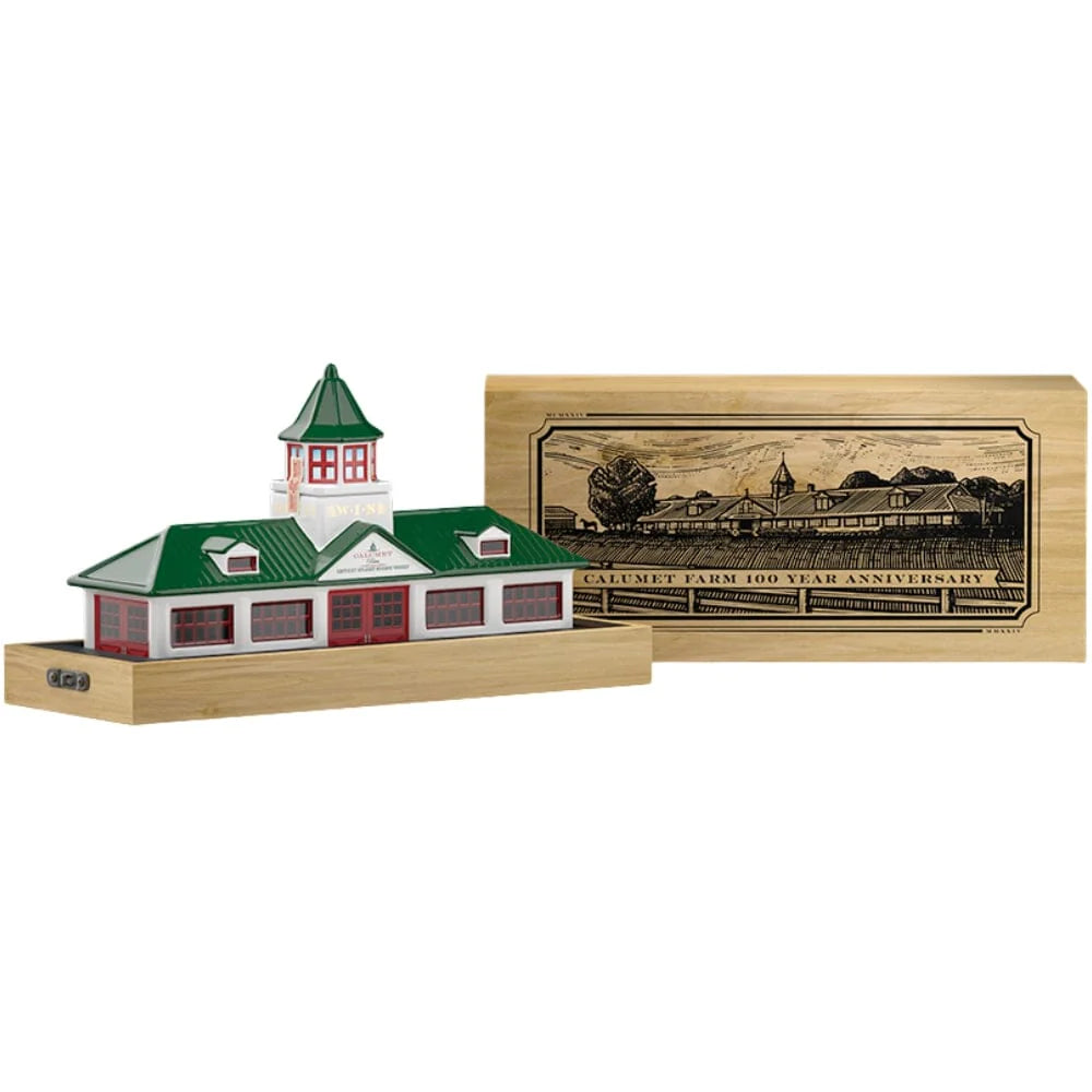 Calumet Farm Ceramic Farm Decanter 100th Anniversary Release at CaskCartel.com
