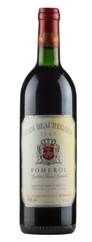 1985 | Clos Beauregard | Pomerol at CaskCartel.com