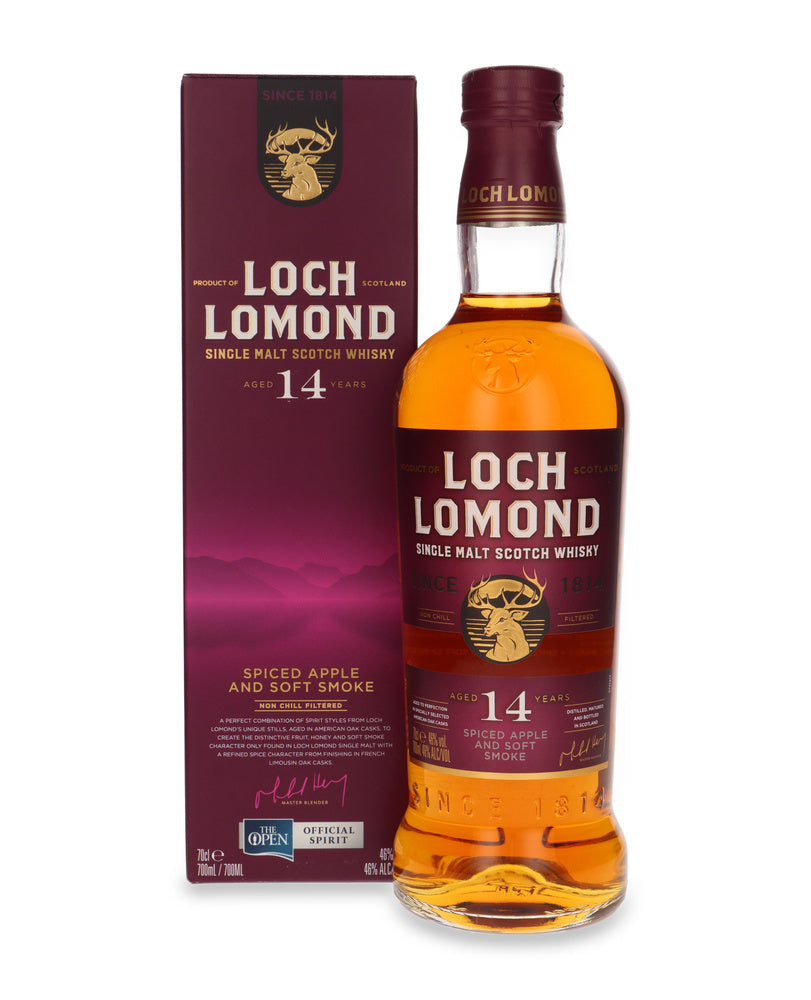 Loch Lomond 14 Year Old Spiced Apple & Soft Smoke Single Malt Scotch Whisky | 700ML at CaskCartel.com