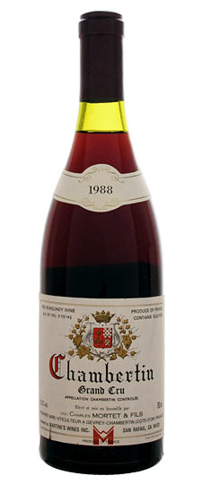 1988 | Domaine Charles Mortet | Chambertin at CaskCartel.com