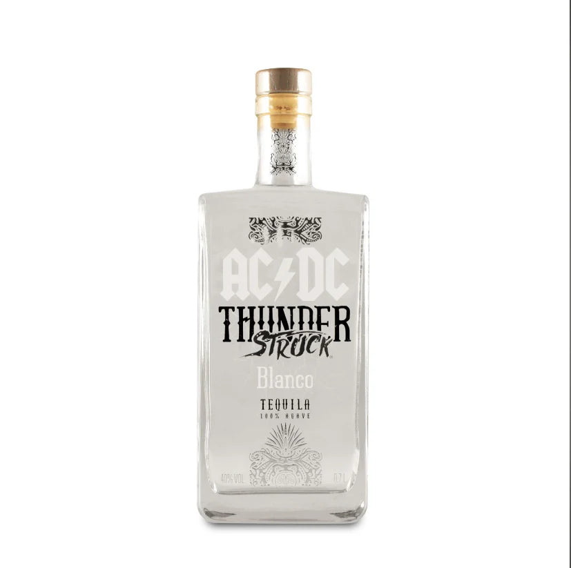AC/DC Thunderstruck Blanco Tequila | 700ML at CaskCartel.com