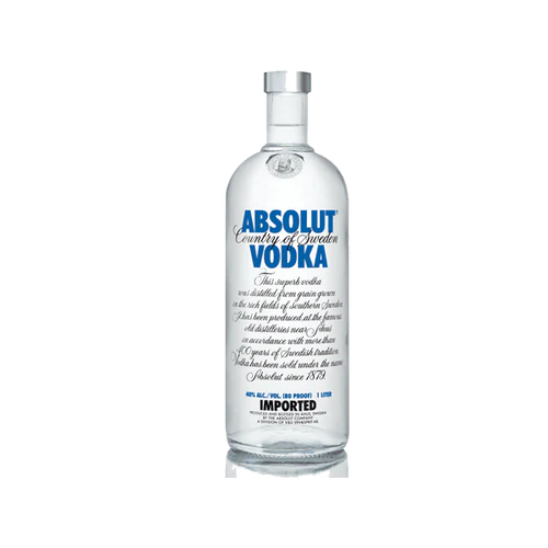 Absolut Blue Vodka | 1L UK Version at CaskCartel.com