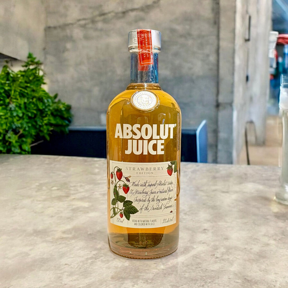 Absolut Juice Strawberry Edition Vodka at CaskCartel.com