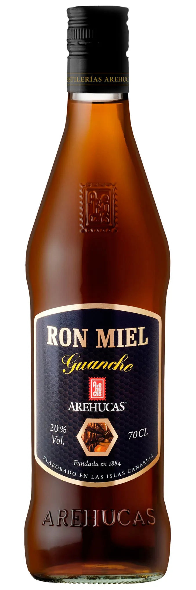Arehucas Ron Miel Guanche Liqueur | 700ML at CaskCartel.com