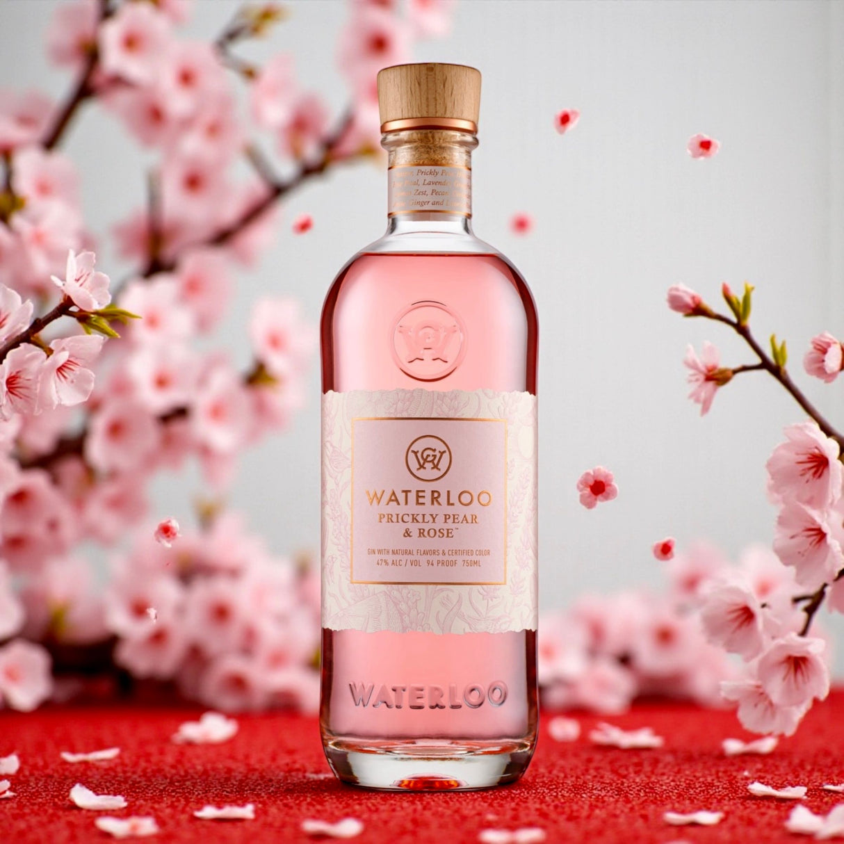 Waterloo Prickly Pear & Rose Gin at CaskCartel.com 2