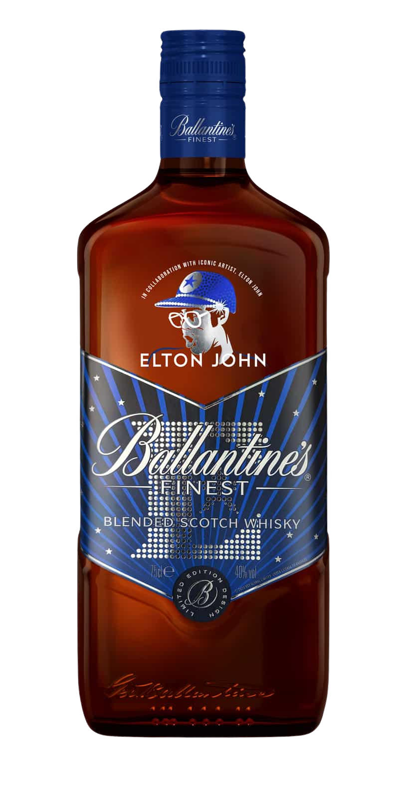 Elton John | Ballantine's Finest | Blended Scotch Whisky | 2024 Limited Edition | 700ML at CaskCartel.com