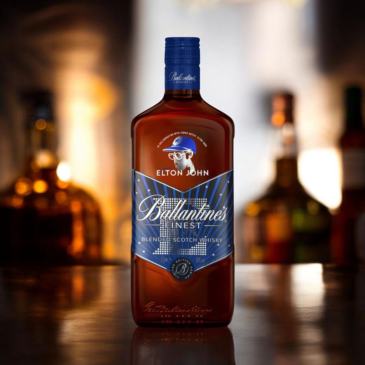 Elton John | Ballantine's Finest | Blended Scotch Whisky | 2024 Limited Edition | 700ML at CaskCartel.com