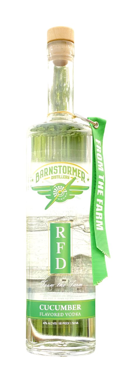 Barnstormer Distillery RFD Cucumber Vodka bat CaskCartel.com