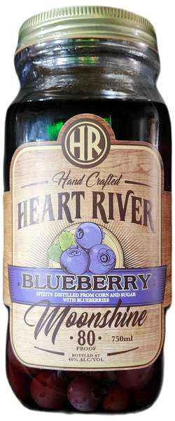 Big Dog Heart River Blueberry Moonshine at CaskCartel.com