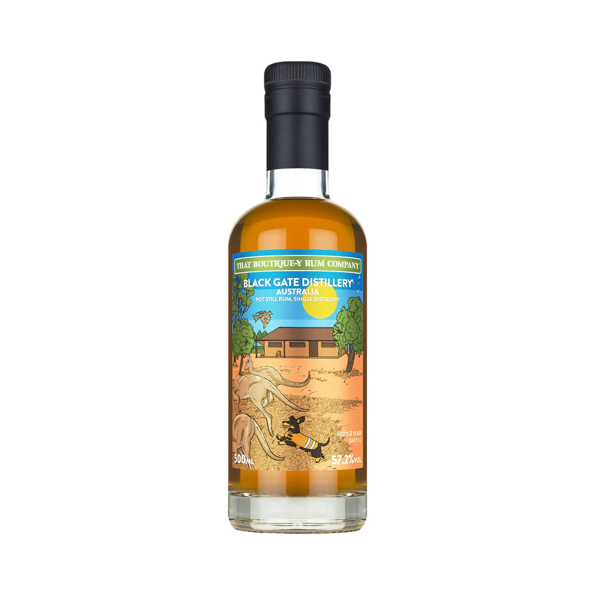 Black Gate 3 Year Old (That Boutique-y Rum Company) Rum | 500ML at CaskCartel.com