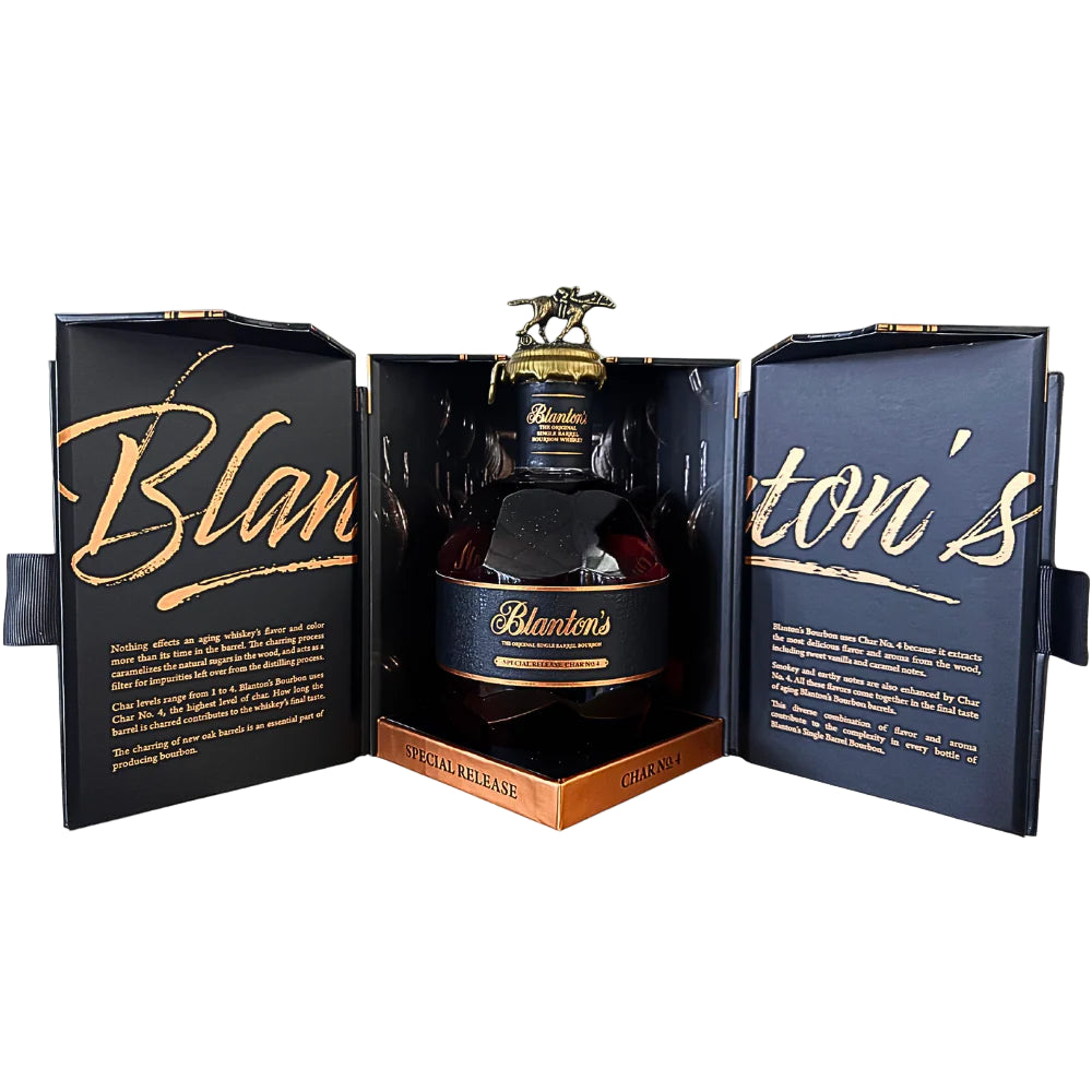 Blanton’s | Char No. 4 | Original Single Barrel Bourbon Whiskey | 2022 Special Release | 700ML at CaskCartel.com