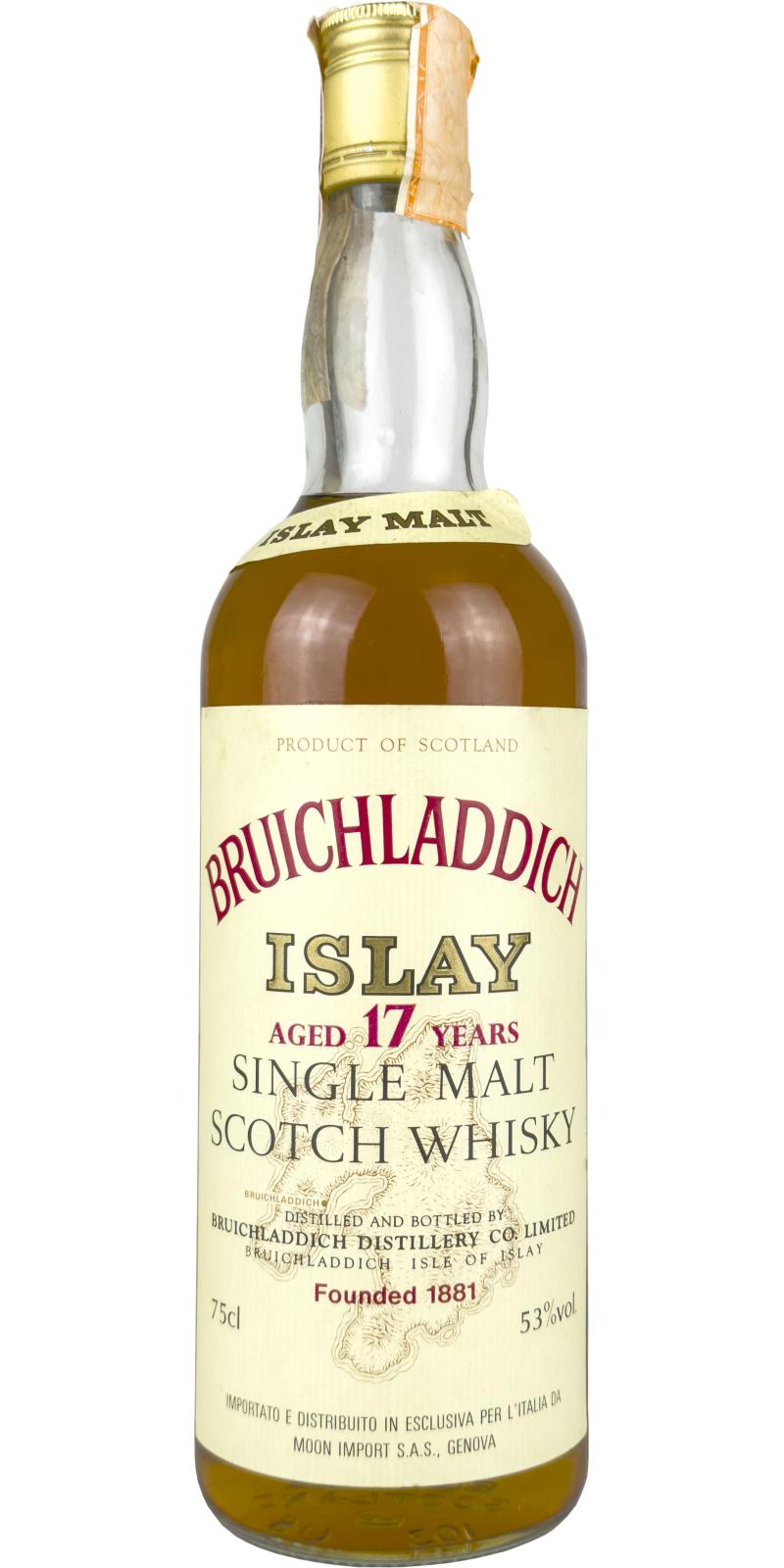 Bruichladdich 17 Year Old Islay Malt Scotch Whisky at CaskCartel.com