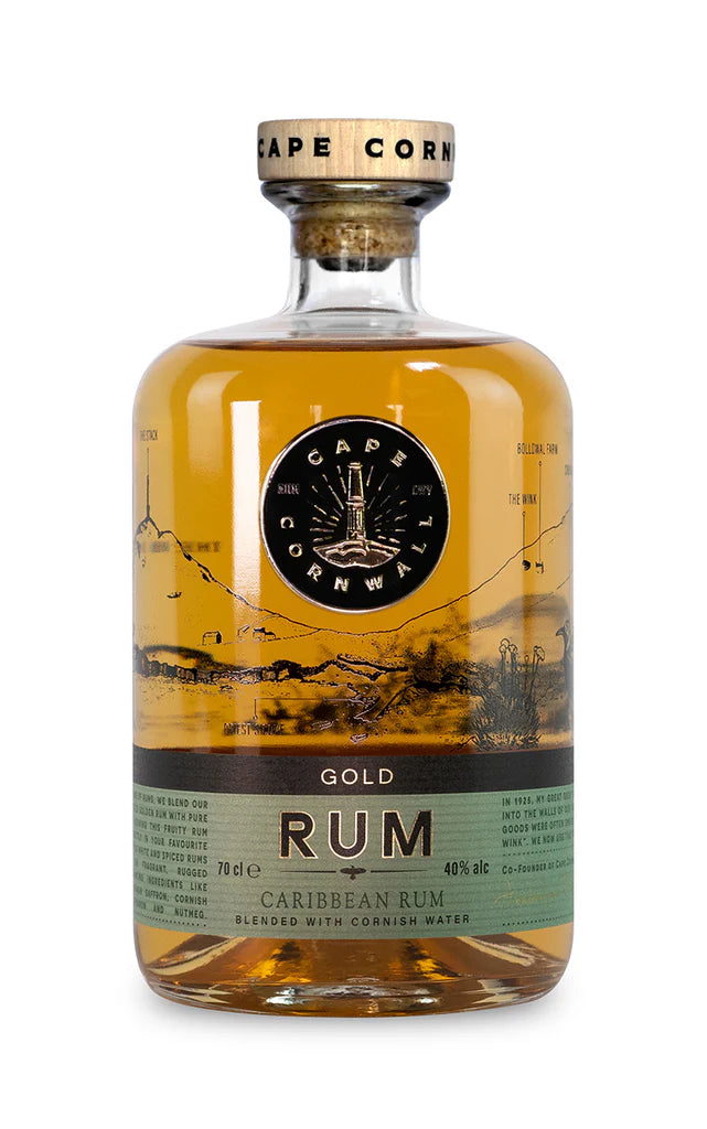 Cape Cornwall Gold Rum | 700ML at CaskCartel.com