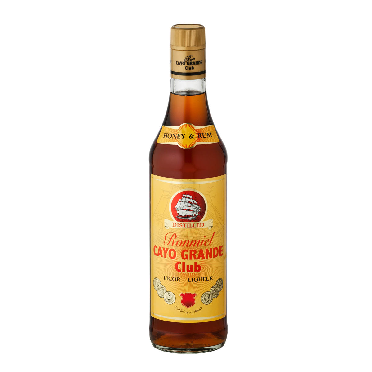 Cayo Grande Club Ron Miel Liqueur | 700ML at CaskCartel.com