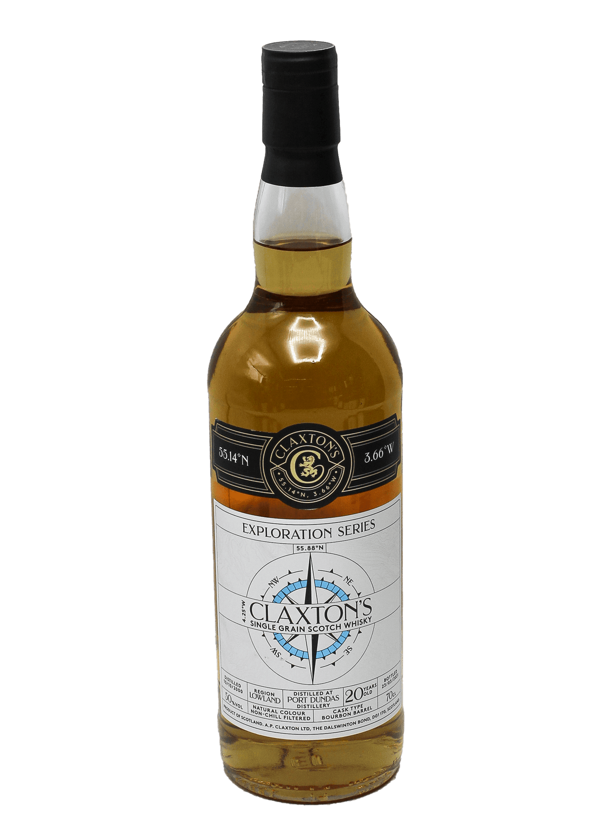 Claxtons Exploration Series 20 Year Single Grain Scotch Whisky | 700ML at CaskCartel.com