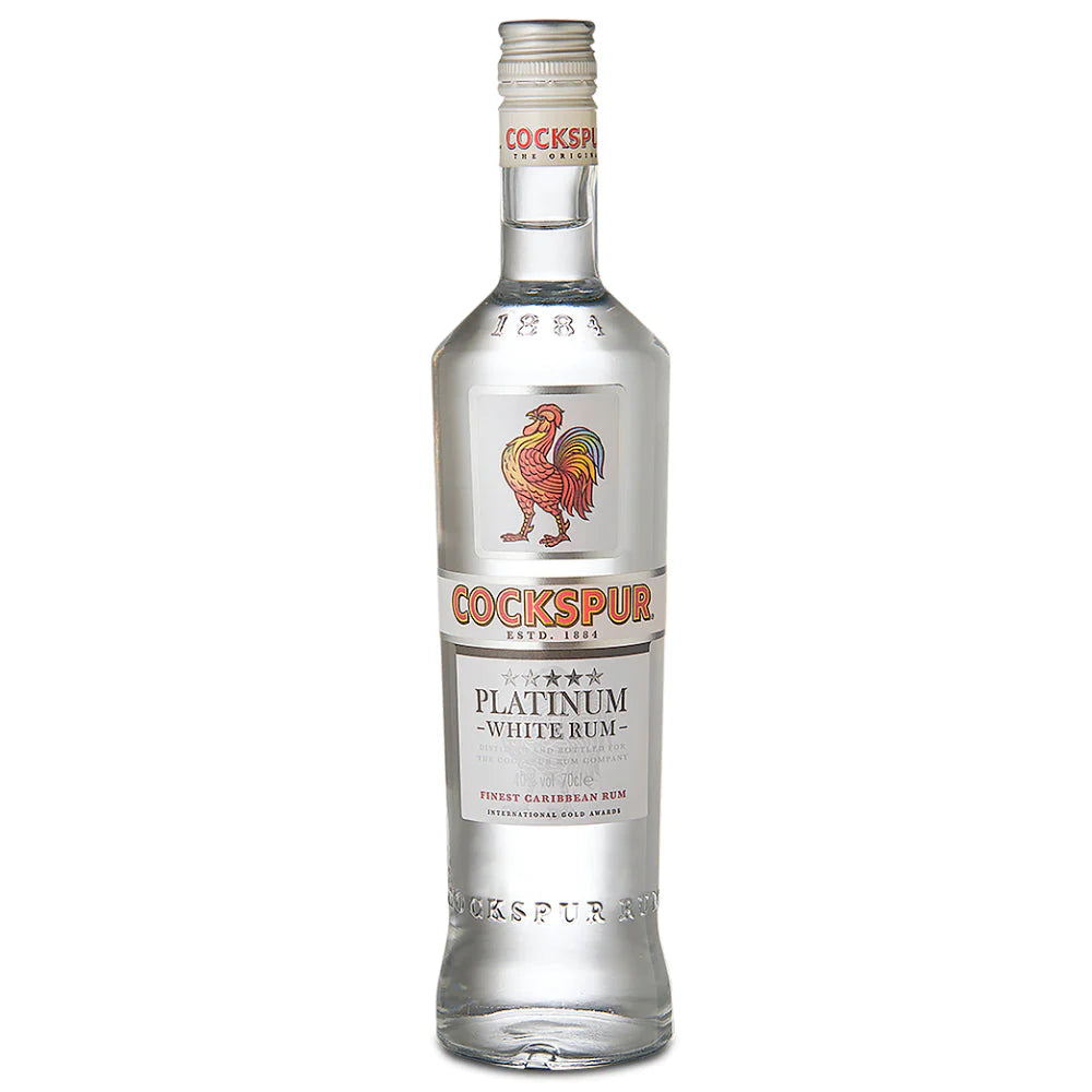 Cockspur Platinum White Rum | 700ML at CaskCartel.com