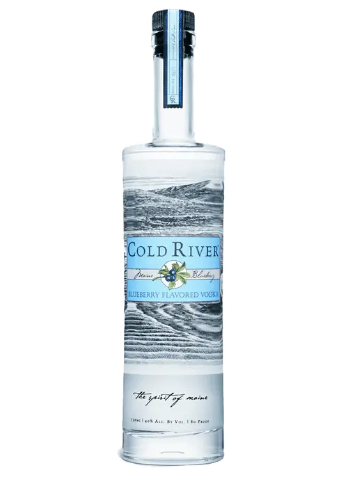 Cold River Blueberry Flavored 100% Potato Vodka at CaskCartel.com